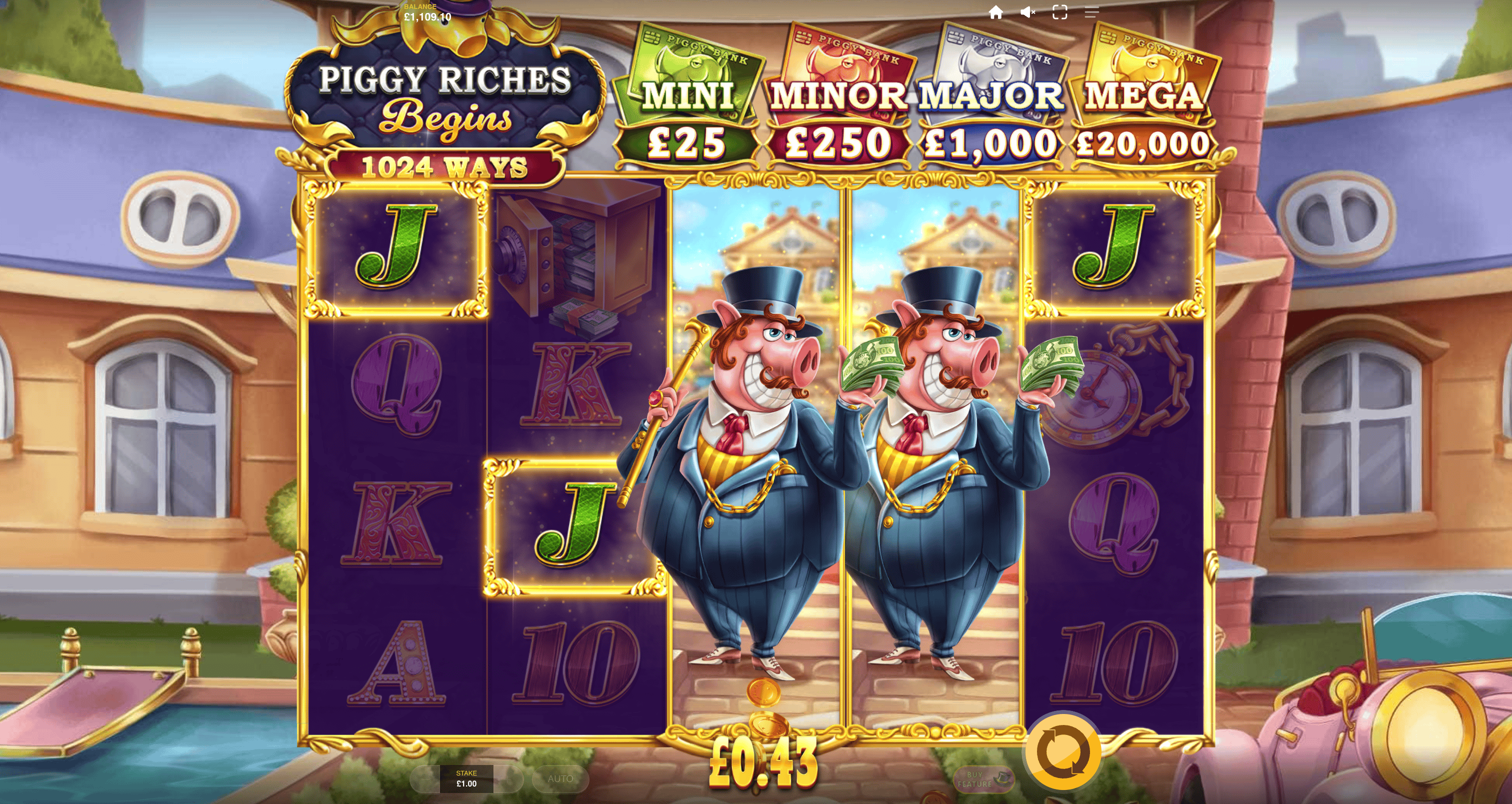 Piggy Riches exemplos de grandes ganhos com multiplicadores